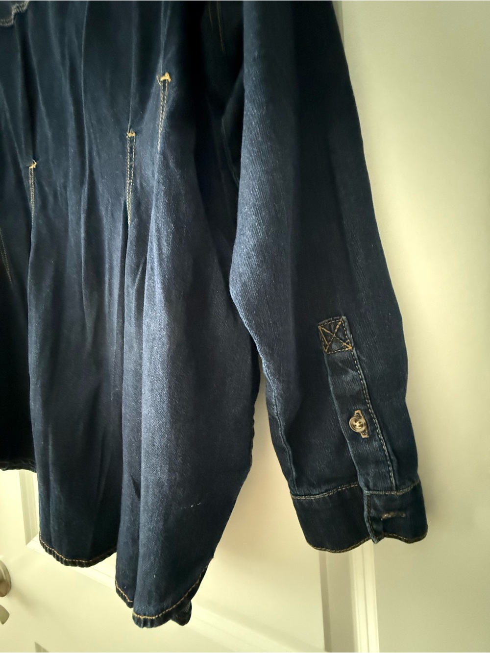 Women’s tailor Jean shirt tunic - Picture 5 of 7